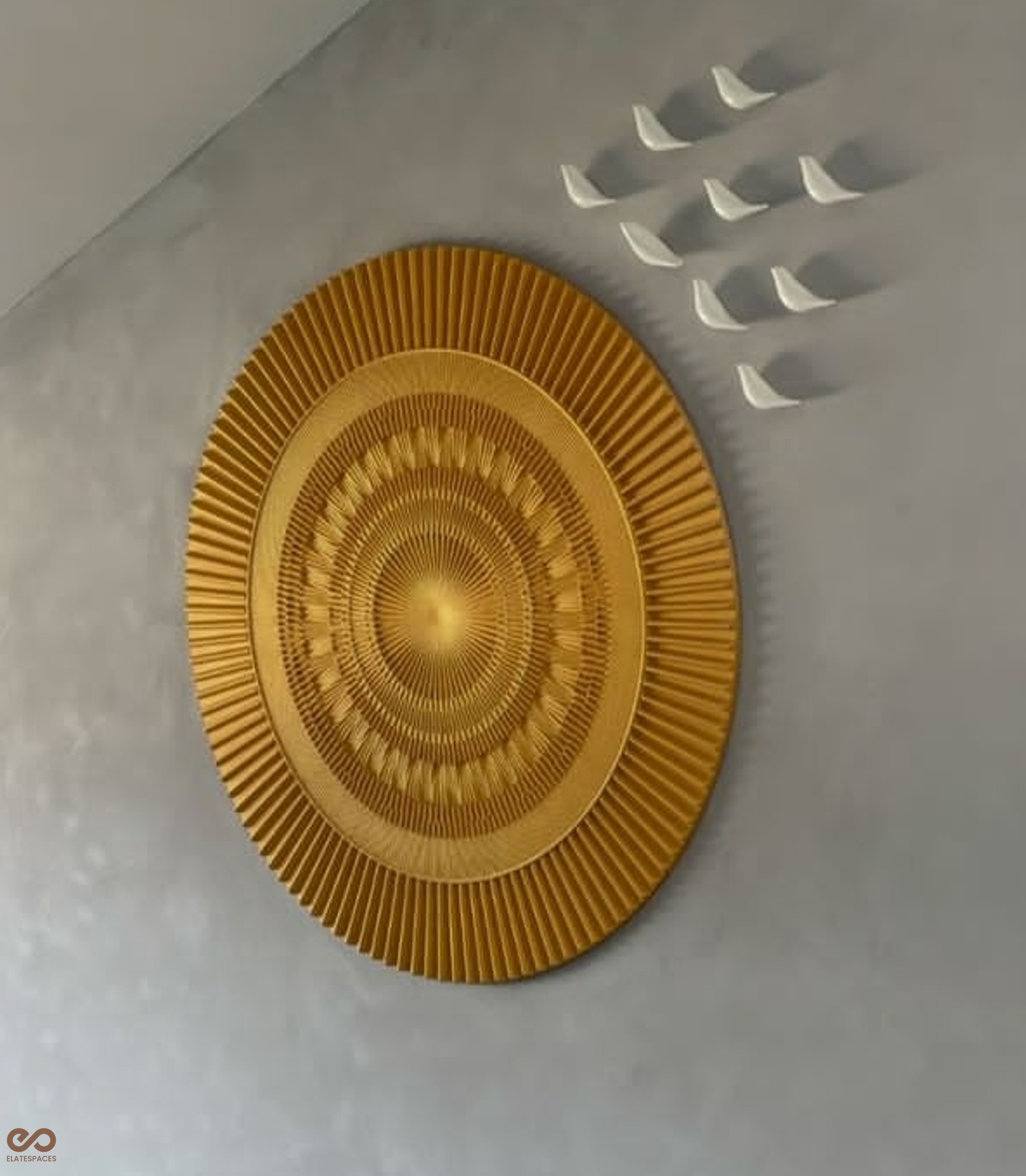 Relwood 3D CNC Wall Art, Interior Design, Modern Art, Abstract Art, Wall Decor Elatespaces